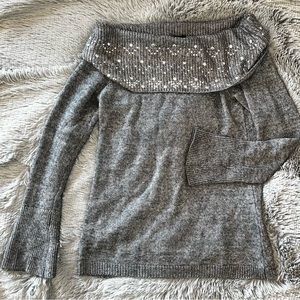 WHBM Sequin Sweater Size Small